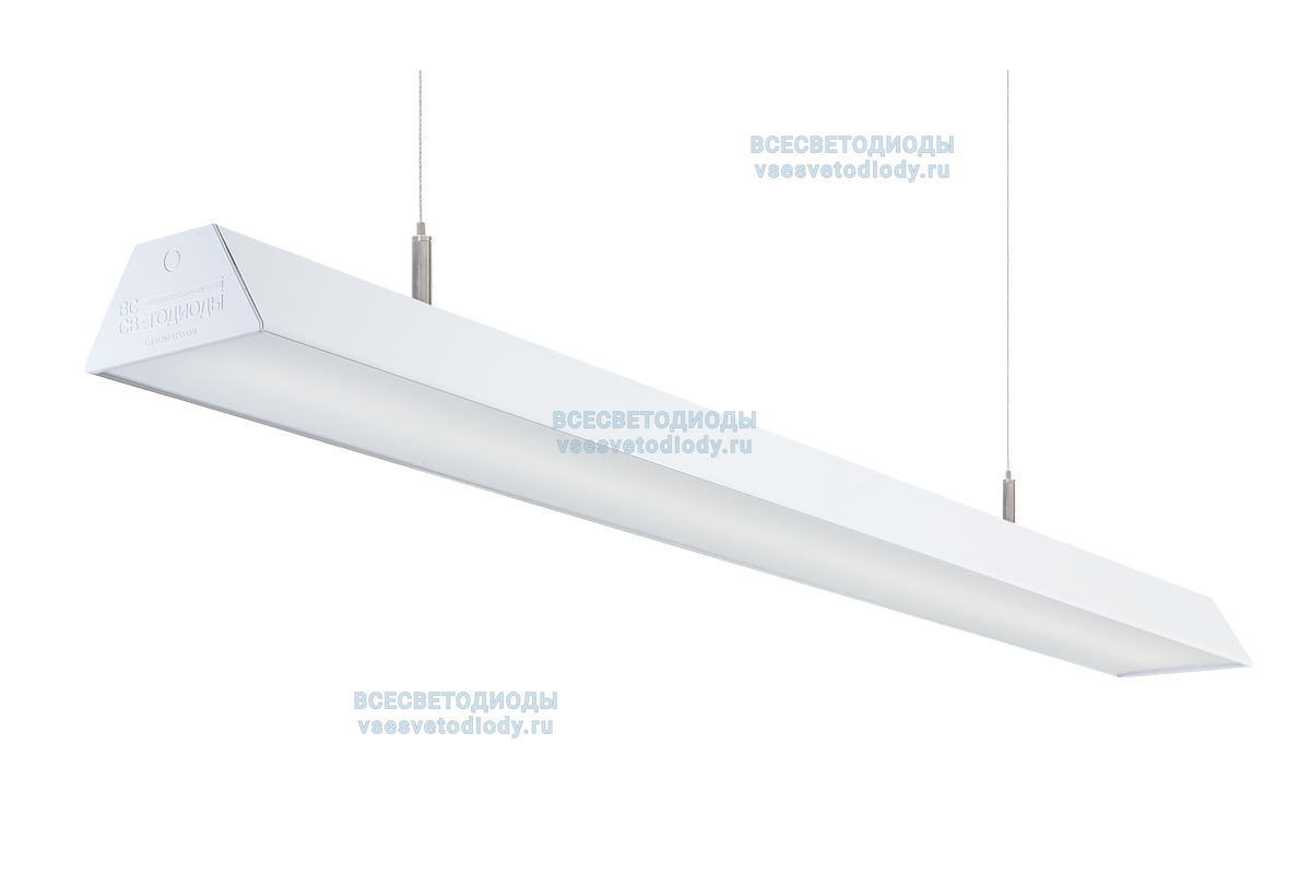 Светильник Трейд 58W-7250Lm 4000-4500К Опал IP40 в Архангельске, цена 7 150  ₽ руб.